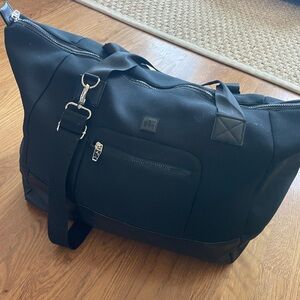 Black Travel Weekender Duffel Bag